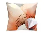 Poszewka satynowa 40x40 cm pomarańczowa fantazja 12409 satynlove premium